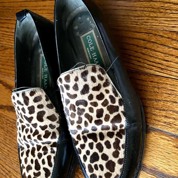 Cole Haan leather loafers - Faux Cheetah - Picture 3 of 3